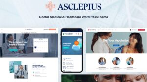 Asclepius (v1.20.0) Doctor, Medical & Healthcare WordPress Theme