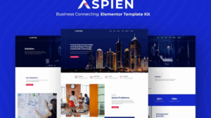 Aspien - Business Connecting Elementor Template Kit