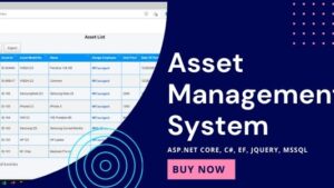 Asset Management System with Barcode v2.0.0 ASP.NET Core | EF Core | .NET Core 6.0