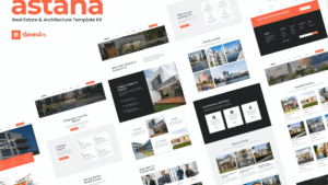 Astana - Real Estate & Architecture Elementor Template Kit