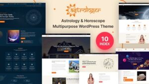Astrologer (v2.5) Horoscope and Astrology WordPress Theme