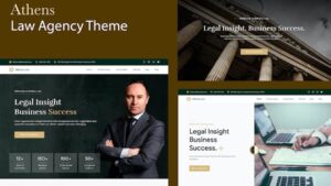 Athens (v1.1.6) Law Agency WordPress Theme