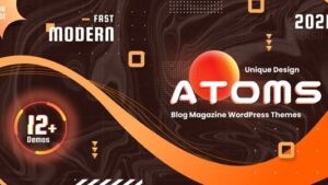 Atoms (v1.9) WordPress Magazine and Blog Theme
