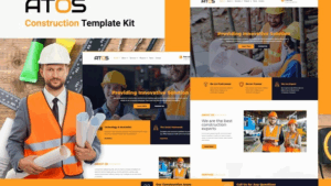 Atos - Construction Elementor Template Kit