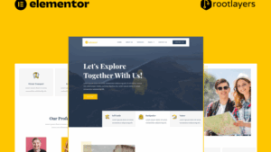 Atravel - Travel Agency Elementor Pro Full Site Template Kit