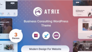 Atrix v.1.0.0 Creative Multipurpose WordPress Theme