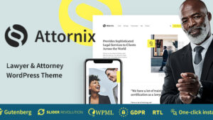 Attornix v1.0.9 Lawyer WordPress Theme