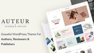 Auteur (v8.1) WordPress Theme for Authors and Publishers