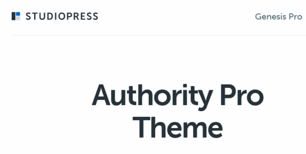 Authority Pro Theme Package v1.5.2