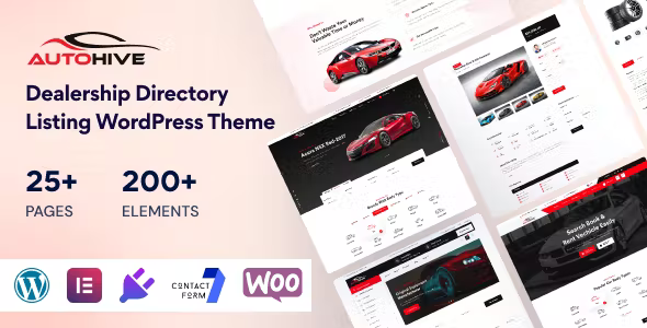 Autohive v1.0.0 Car Dealer & Rental Theme - 汽车经销商与租赁WordPress主题