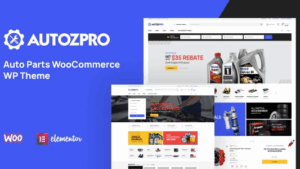 Autozpro (v1.0.10) Auto Parts WooCommerce WordPress Theme