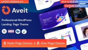 Aveit (v3.6) Landing Page WordPress