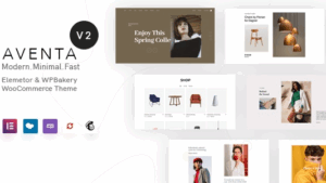 Aventa (v2.9.9) Minimal WooCommerce theme