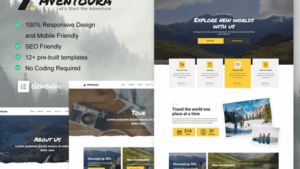 Aventoura - Travel & Tour Agency Elementor Template Kit