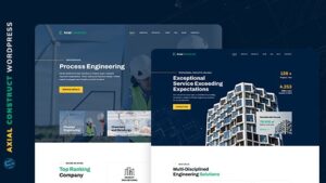 Axial v1.0 Construction Company WordPress Theme #