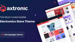 Axtronic v1.9.2 Electronics WooCommerce WordPress Theme