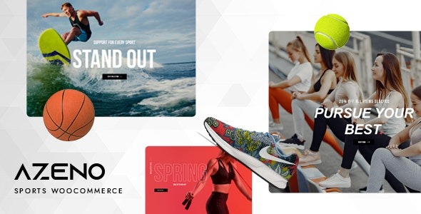 Azeno v1.0.5 Sport Store WooCommerce Theme