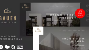 BAUEN (v9.4.2) Architecture & Interior WordPress Theme [Activated]