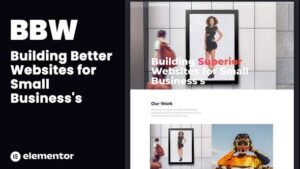 BBW - Building Better Websites for Small Business's Elementor Template Kit