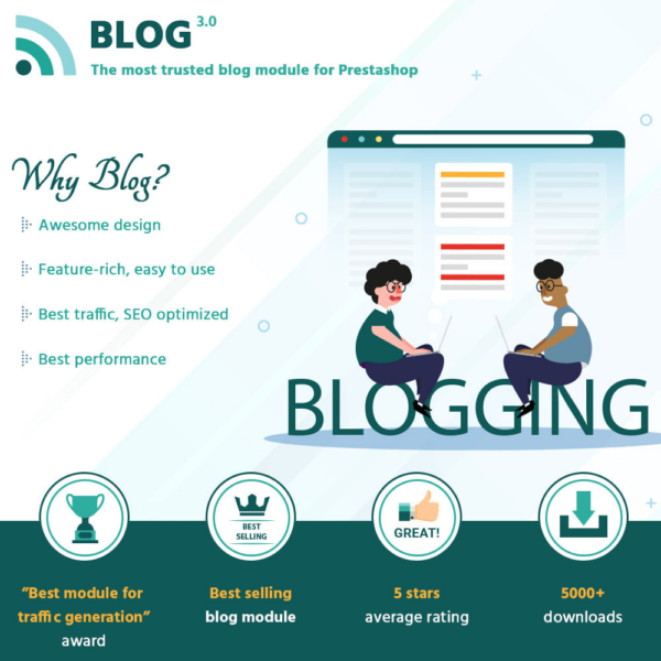 v4.4.5 ETS BLOG Module [v1.6-v1.7] PrestaShop