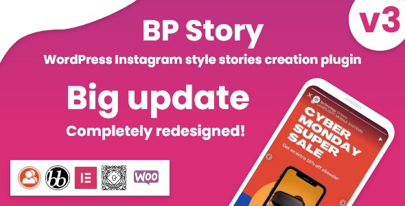 BP Story v3.1.5 Instagram Stories for WordPress