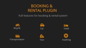 BRW (v1.9.3) Booking Rental Plugin WooCommerce