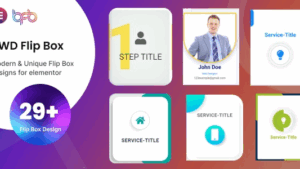 BWD Flip Box addon for elementor v1.1