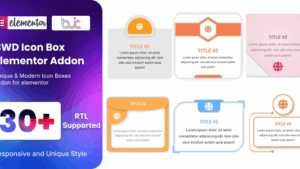 BWD Icon Box addon for elementor v1.0