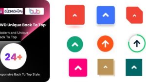 BWD Unique Back to Top addon for elementor v1.0