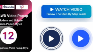 BWD Video Popup for elementor v1.0
