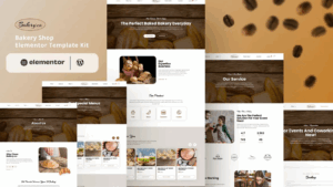 Bakery.co - Bakery Shop Elementor Template Kit