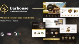Barhouse v.1.1.6 - Wooden House Construction and Woodworks WordPress Theme