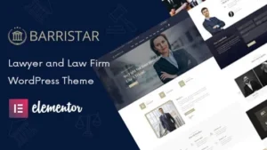 Barristar (v4.0.2) Law, Lawyer and Attorney WordPress Theme