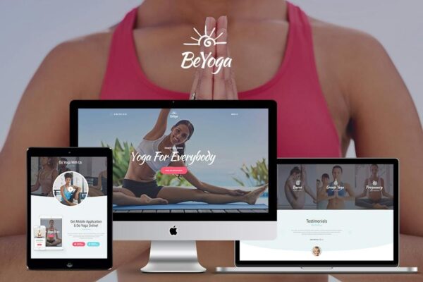 BeYoga (v2.0.0) Yogastudio & Gym WordPress Theme