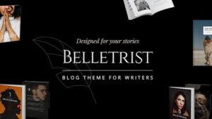 Belletrist v1.4 Blog Theme for Writers [Activated]