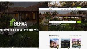 Benaa v4.0.1 Real Estate WordPress Theme