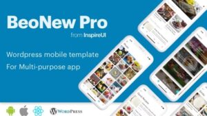 BeoNews Pro v4.3.0 React Native mobile app for Wordpress