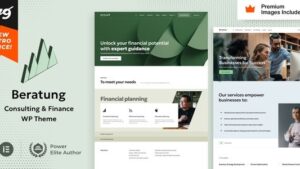 Beratung (v8.0) Consulting & Finance WordPress Theme (Activated)
