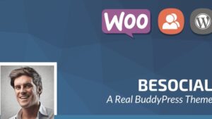 Besocial (v1.1.7) BuddyPress Social Network & Community WordPress Theme
