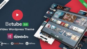 Betube v3.0.17 Video WordPress Theme