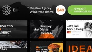 Bili (v1.1.20) Creative Agency WordPress Theme