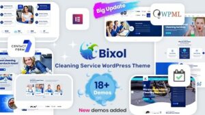 Bixol (v1.7.2) Cleaning Services WordPress