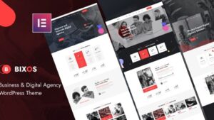 Bixos (v1.0.3) Business & Digital Agency WordPress Theme
