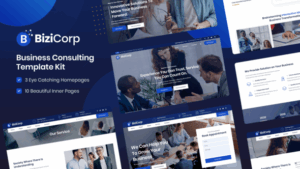 BiziCorp - Business Consulting Template Kit