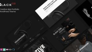 Blackdsn (v1.3.1) Creative Ajax Portfolio WordPress Theme