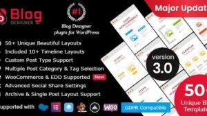 Blog Designer PRO for WordPress v3.4.8