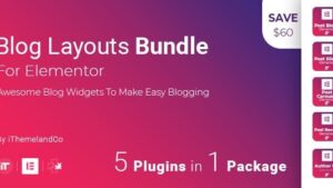 Blog Layouts Bundle For Elementor v1.7.0