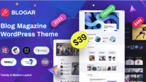 Blogar (v1.3.3) Blog Magazine