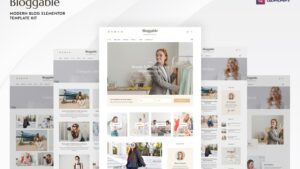 Bloggable - Modern Blog Elementor Template Kit