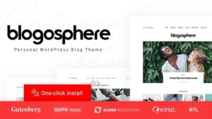Blogosphere (v1.1.5) Multipurpose Blogging Theme